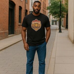 New York Yankees Wold Series American League 1927 New Era T-Shirt Blue Size XL